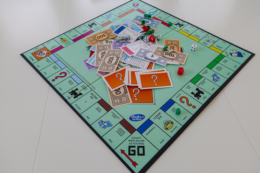 Der Spieleklassiker Monopoly für wahre Zocker