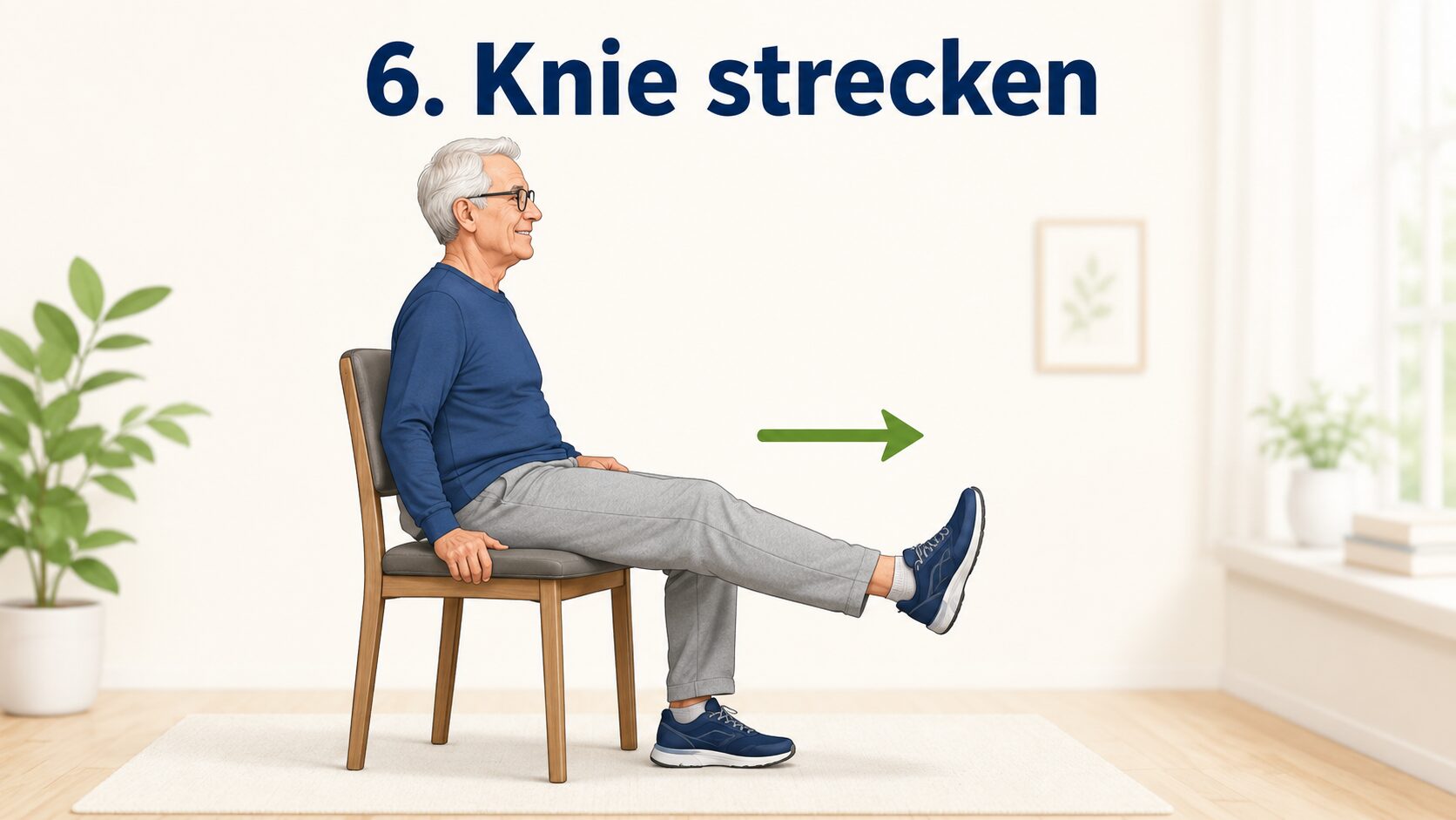 Knie strecken