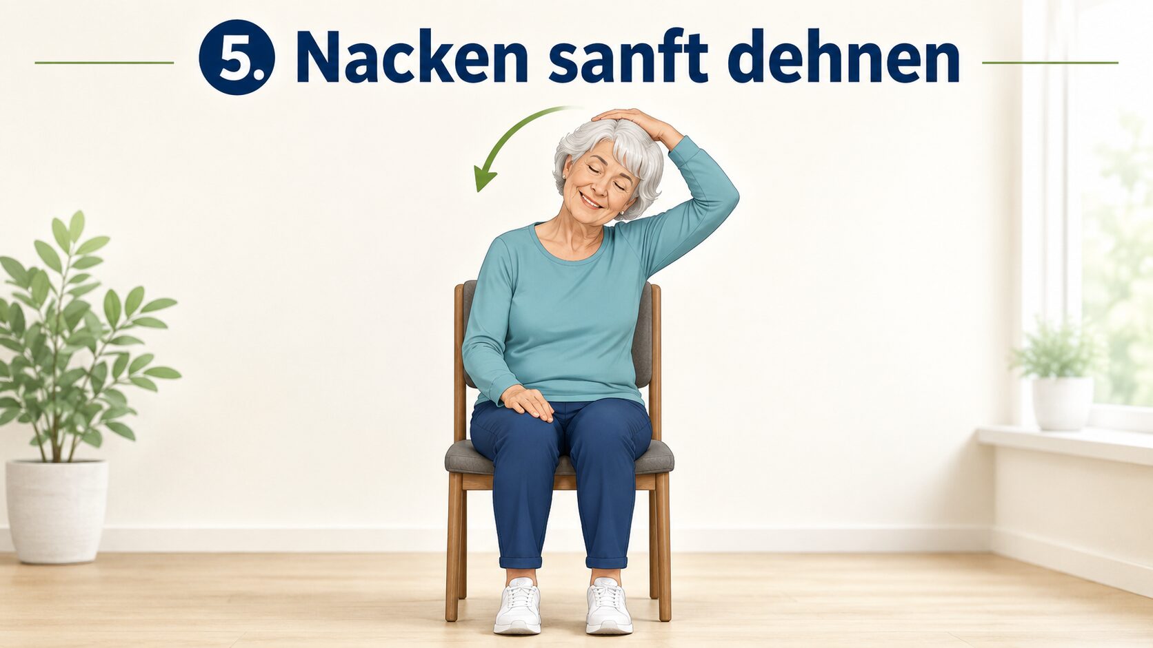 Nacken sanft dehnen