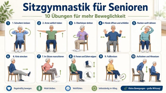 Sitzgymnastik für Senioren